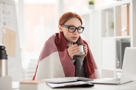 cold in the office